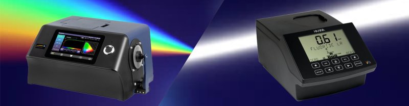 Diferencia entre un espectrómetro vs espectrofotómetro