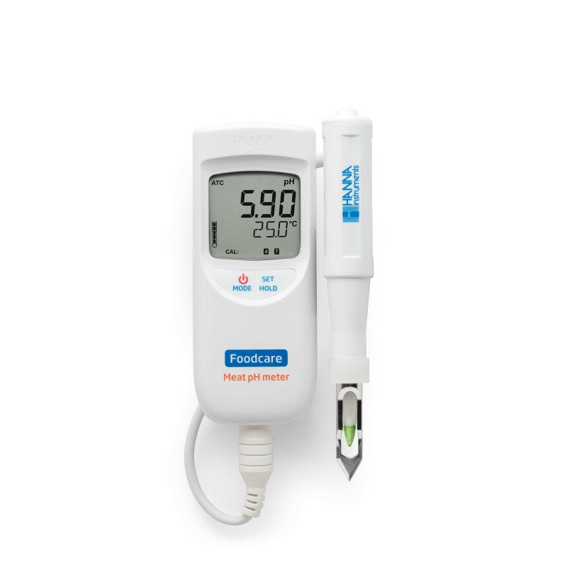 HI 99163 Medidor portátil de pH para carnes | HANNA Instruments